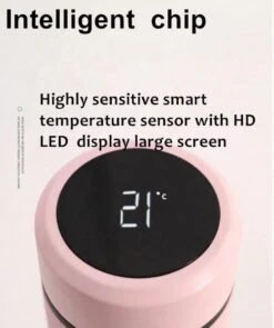 Slimme Thermosfles Met LCD Temperatuur Display - Curver Isolatiefles 0,5 Liter - Dubbelwandige Thermosfles - Thermosbeker - Isoleerfles - Thermoskan - Travel Mug - Bidon Drinkfles - Koffiebeker - Drinkflessen - RVS - Smart Thermos - Metaal -Bekerwinkel 1005x1200