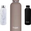 TIGR The Minimalist - Drinkfles - Thermosfles - RVS - 500ml - Taupe 2 TIGR The Minimalist - Drinkfles - Thermosfles - RVS - 500ml - Taupe -Bekerwinkel 1047x1200