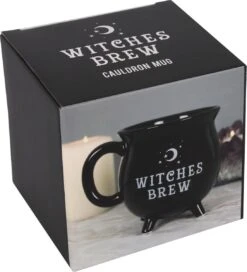 Mok/beker Witches Brew Cauldron Zwart -Bekerwinkel 1091x1200