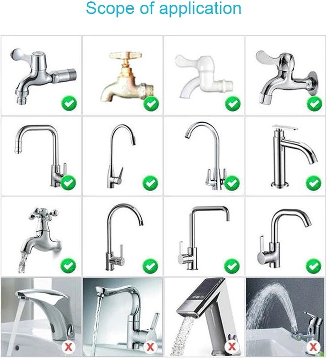 Waterfilter | Wit | Kraanwater Filter | Waterzuiveraar | Kraanfilter | Keuken | Badkamer 4 Waterfilter | Wit | Kraanwater Filter | Waterzuiveraar | Kraanfilter | Keuken | Badkamer - Afbeelding 2