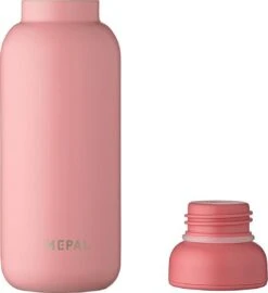 Mepal – Isoleerfles Ellipse 350 Ml – Houdt Je Drankje 9 Uur Warm En 12 Uur Koud – Nordic Pink – Geschikt Voor Bruiswater – Thermosfles – Lekdicht -Bekerwinkel 1097x1200
