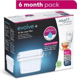 Aqua Optima Evolve+ Single Life - Wit - 6x 100 Liter -Bekerwinkel 1165x1200 2