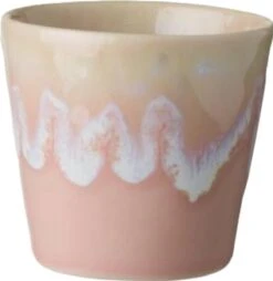 Costa Nova - Grespresso Servies - 6 Espresso Kopjes - Roze-Grijs-Azur-Red-Wit -Turquoise - Aardewerk - H 5.9 Cm -Bekerwinkel 1166x1200 1