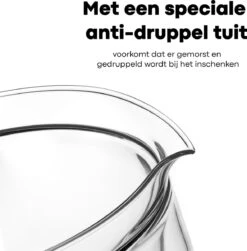 Vatten® Premium Glazen Theepot - 700ml - Dubbelwandig - Anti-drup - Transparant -Bekerwinkel 1181x1200 2