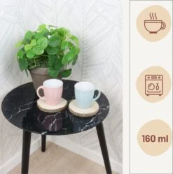 Orange85 Espresso Kopjes - Set Van 6 - Met Oor - 160ml - Meerdere Kleuren - Pastel - Aardewerk 13 Orange85 Espresso Kopjes - Set Van 6 - Met Oor - 160ml - Meerdere Kleuren - Pastel - Aardewerk -Bekerwinkel 1192x1200 2