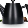 Vaja® Camille Theepot Zwart Met Filter - 1 Liter - RVS - Dubbelwanding -Bekerwinkel 1200x1003 2