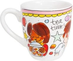 Blond Amsterdam Even Bijkletsen Mini Mok - Roze Rand 11 Blond Amsterdam Even Bijkletsen Mini Mok - Roze Rand -Bekerwinkel 1200x1011