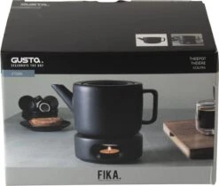 Gusta FIKA - Theepot - 1,5L - Zwart -Bekerwinkel 1200x1021 1