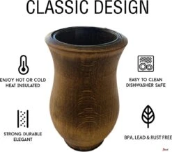 Borvat® | Houten Mate Gourd Cup, Yerba Mate Kalebas, Mate, Bombilla, Yerba Mate Cup 8 Borvat® | Houten Mate Gourd Cup, Yerba Mate Kalebas, Mate, Bombilla, Yerba Mate Cup -Bekerwinkel 1200x1062 2