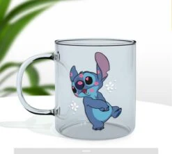 Disney - Stitch - Glazen Theemok - Transparant Met Opdruk - 330ml -Bekerwinkel 1200x1080 3