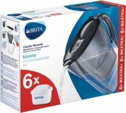 BRITA - Waterfilterkan Marella Cool - Grafiet - 2,4L + 6 MAXTRA+ Waterfilterpatronen -Bekerwinkel 1200x1082 2