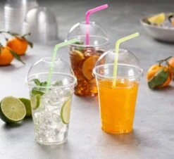 Smoothie Bekers - 100 Stuk(s) - 300 Ml - To Go - Incl Open Deksel - Transparant - Royal WM - Kerst Servies 9 Smoothie Bekers - 100 Stuk(s) - 300 Ml - To Go - Incl Open Deksel - Transparant - Royal WM - Kerst Servies -Bekerwinkel 1200x1099 3