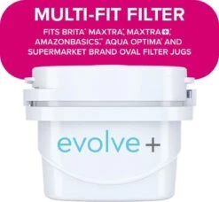Aqua Optima Evolve+ Single Life - Wit - 6x 100 Liter -Bekerwinkel 1200x1108