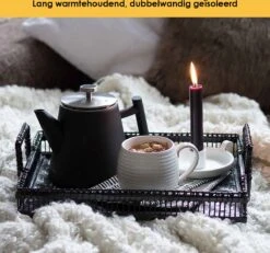 Silberthal - Theepot Met Filter - 1 L - RVS Dubbelwandig - Zwart - Cadeau 12 Silberthal - Theepot Met Filter - 1 L - RVS Dubbelwandig - Zwart - Cadeau -Bekerwinkel 1200x1123 3