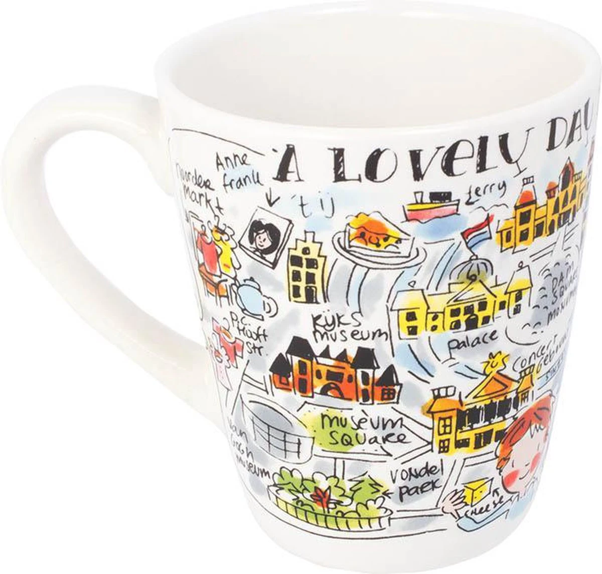 Blond Amsterdam City Amsterdam Mok - 350 Ml 5 Blond Amsterdam City Amsterdam Mok - 350 Ml - Afbeelding 3