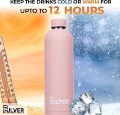 Pulver - RVS Thermosfles / Drinkfles – BPA Vrij – 750 Ml - Waterfles Met Draaidop – Drinkfles – Dubbele Isolatie - Rubberen Coating- Licht Roze 11 Pulver - RVS Thermosfles / Drinkfles – BPA Vrij – 750 Ml - Waterfles Met Draaidop – Drinkfles – Dubbele Isolatie - Rubberen Coating- Licht Roze -Bekerwinkel 1200x1150 1