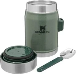 Stanley The Legendary Food Jar + Spork 0,4L - Thermosfles - Hammertone Green 10 Stanley The Legendary Food Jar + Spork 0,4L - Thermosfles - Hammertone Green -Bekerwinkel 1200x1160