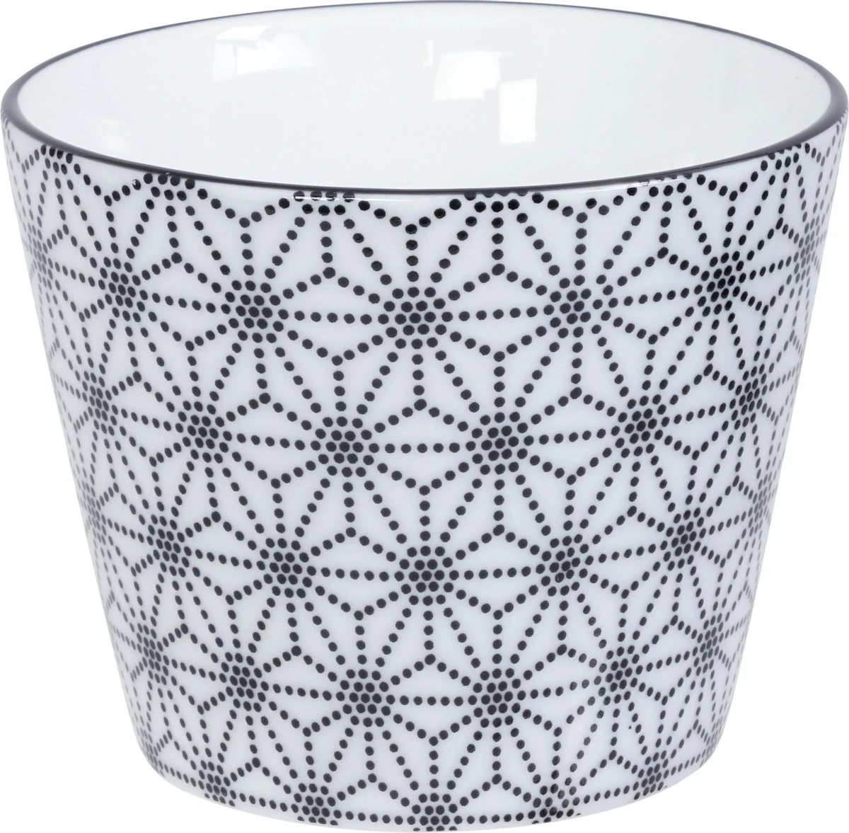 Tokyo Design Studio - Nippon Black Kopjes 180 Ml - Set Van 6 Stuks - Porselein - Zonder Geschenkdoos 6 Tokyo Design Studio - Nippon Black Kopjes 180 Ml - Set Van 6 Stuks - Porselein - Zonder Geschenkdoos - Afbeelding 4