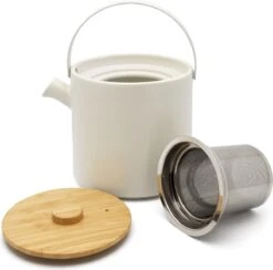 Bredemeijer - Theeset Umea Theepot 1.2L Met Theelichtwarmer - Mat Wit -Bekerwinkel 1200x1184 6