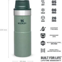 Stanley Trigger-Action Travel Mug 0.35L - Thermosfles - Hammertone Green 23 Stanley Trigger-Action Travel Mug 0.35L - Thermosfles - Hammertone Green -Bekerwinkel 1200x1194 1