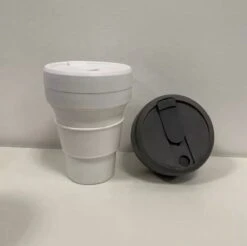 Koffiebeker - Reisbeker - Siliconen Beker - Opvouwbaar - Zwart - Drinkbeker - To Go 10 Koffiebeker - Reisbeker - Siliconen Beker - Opvouwbaar - Zwart - Drinkbeker - To Go -Bekerwinkel 1200x1194 3