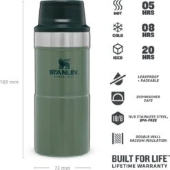 Stanley Trigger-Action Travel Mug 0.35L - Thermosfles - Hammertone Green 24 Stanley Trigger-Action Travel Mug 0.35L - Thermosfles - Hammertone Green -Bekerwinkel 1200x1198 4