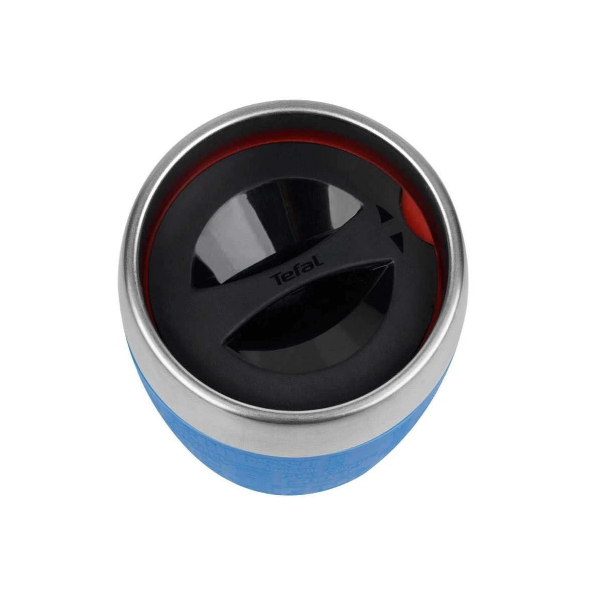 Tefal TRAVEL CUP K30833 Isoleerbeker - Inhoud 0.2L RVS / Blauw 8 Tefal TRAVEL CUP K30833 Isoleerbeker - Inhoud 0.2L RVS / Blauw - Afbeelding 6