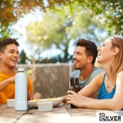 Pulver - RVS Thermosfles / Drinkfles – BPA Vrij – 750 Ml - Waterfles Met Draaidop – Drinkfles – Dubbele Isolatie - Rubberen Coating- Licht Groen 12 Pulver - RVS Thermosfles / Drinkfles – BPA Vrij – 750 Ml - Waterfles Met Draaidop – Drinkfles – Dubbele Isolatie - Rubberen Coating- Licht Groen -Bekerwinkel 1200x1200 162