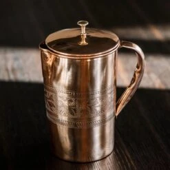 Puur Koperen Kan Bloempatroon - 1,5 Liter 14 Puur Koperen Kan Bloempatroon - 1,5 Liter -Bekerwinkel 1200x1200 330