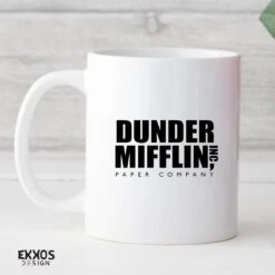Dunder Mifflin Mok - The Office Merchandise - Michael Scoot - Koffiemok - Grappige Cadeaus - Kado Man - Cadeau Voor Man - Mokken En Bekers - Verjaardag Cadeau - Koffiekopjes - Mok Met Tekst - Collega Kado -Bekerwinkel 1200x1200 398