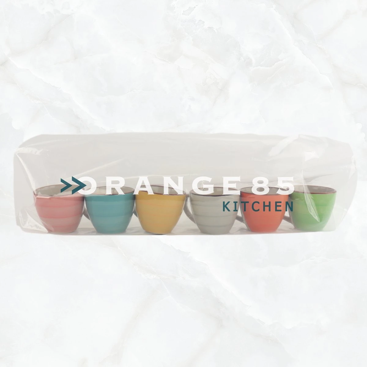 Orange85 Espresso Kopjes - Koffie - Set Van 6 - Meerdere Kleuren - 100 Ml - Aardewerk - Glazen - Met Oor - Koffiekopjes 7 Orange85 Espresso Kopjes - Koffie - Set Van 6 - Meerdere Kleuren - 100 Ml - Aardewerk - Glazen - Met Oor - Koffiekopjes - Afbeelding 5
