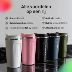 Triple J® Koffiebeker To Go - Thermosbeker - BPA & Lekvrij - 510ml - Groen 13 Triple J® Koffiebeker To Go - Thermosbeker - BPA & Lekvrij - 510ml - Groen -Bekerwinkel 1200x1200 503