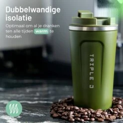 Triple J® Koffiebeker To Go - Thermosbeker - BPA & Lekvrij - 510ml - Groen 18 Triple J® Koffiebeker To Go - Thermosbeker - BPA & Lekvrij - 510ml - Groen -Bekerwinkel 1200x1200 508