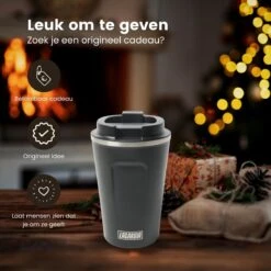 LaCardia Koffiebeker To Go Premium Zwart – Thermosbeker – Theebeker – 380ML – Herbruikbaar 16 LaCardia Koffiebeker To Go Premium Zwart – Thermosbeker – Theebeker – 380ML – Herbruikbaar -Bekerwinkel 1200x1200 550