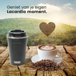 LaCardia Koffiebeker To Go Premium Zwart – Thermosbeker – Theebeker – 380ML – Herbruikbaar 19 LaCardia Koffiebeker To Go Premium Zwart – Thermosbeker – Theebeker – 380ML – Herbruikbaar -Bekerwinkel 1200x1200 551
