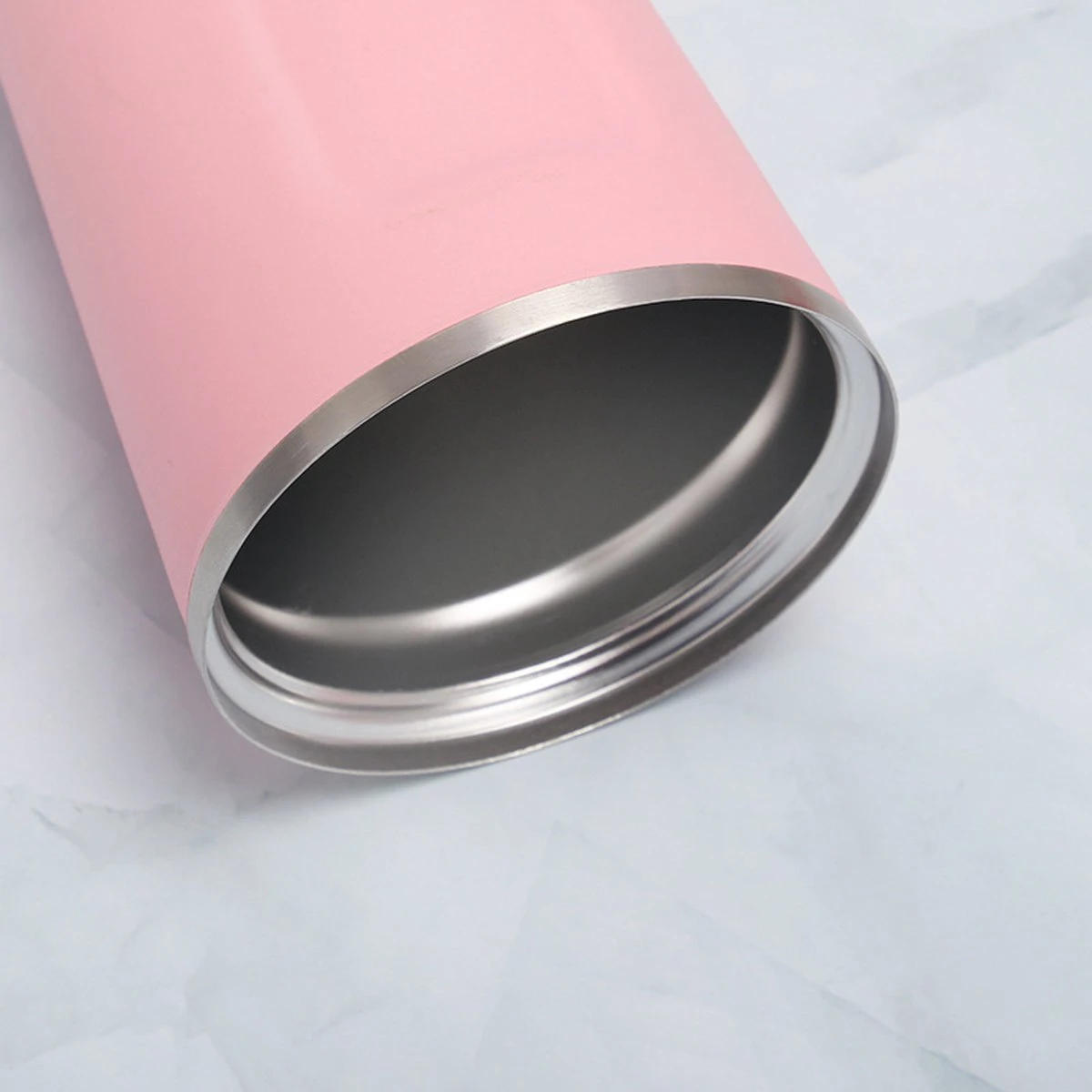 Premium RVS Koffiebeker To Go - Thermosbeker - Theebeker - 380ml - Roze 4 Premium RVS Koffiebeker To Go - Thermosbeker - Theebeker - 380ml - Roze - Afbeelding 2