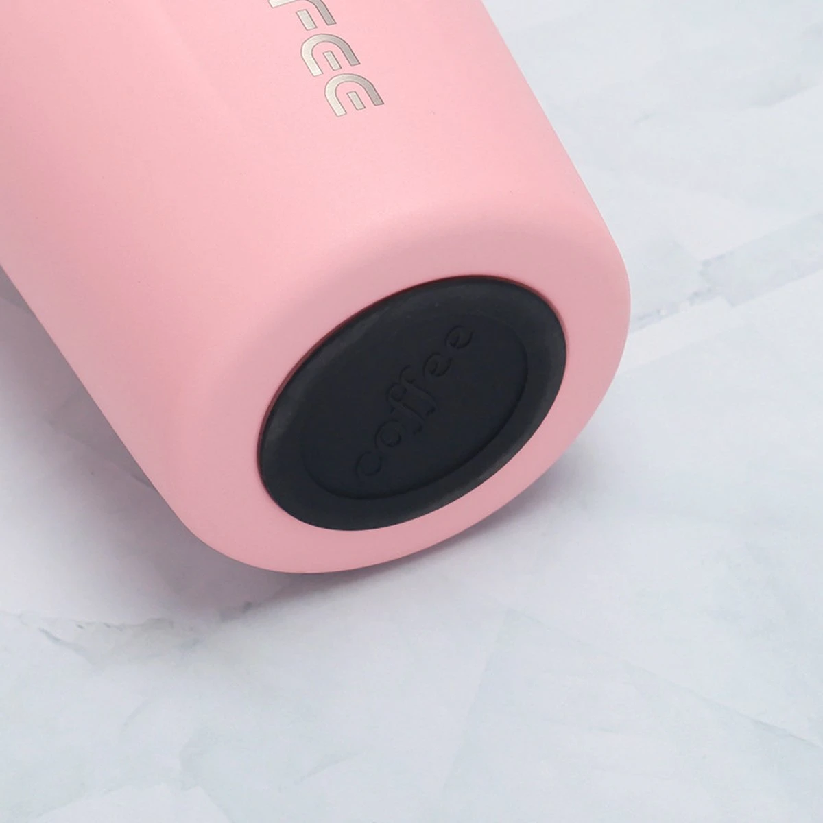 Premium RVS Koffiebeker To Go - Thermosbeker - Theebeker - 380ml - Roze 5 Premium RVS Koffiebeker To Go - Thermosbeker - Theebeker - 380ml - Roze - Afbeelding 3