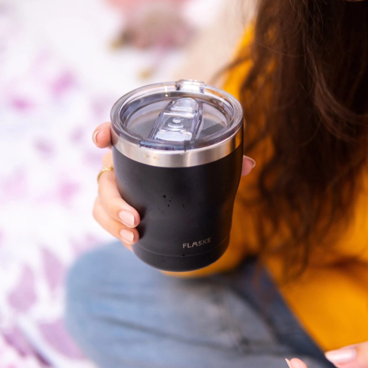 FLASKE Koffiebeker Coffee Cup - Night - 250ml - RVS Koffiebeker To Go Van 250ML 7 FLASKE Koffiebeker Coffee Cup - Night - 250ml - RVS Koffiebeker To Go Van 250ML - Afbeelding 5