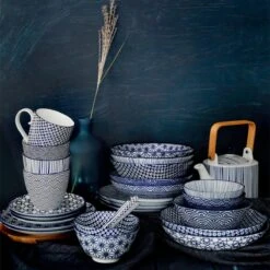 Tokyo Design Studio - Nippon Blue - Set Van 4 Mokken 380 Ml - Verpakt In Luxe Geschenkdoos -Bekerwinkel 1200x1200 722