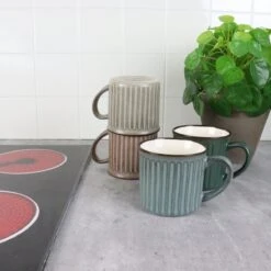 OTIX Koffiekopjes - Met Oor - Set Van 4 - Aardewerk - 250 Ml 14 OTIX Koffiekopjes - Met Oor - Set Van 4 - Aardewerk - 250 Ml -Bekerwinkel 1200x1200 786