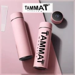 Slimme Thermosfles Met LCD Temperatuur Display - Curver Isolatiefles 0,5 Liter - Dubbelwandige Thermosfles - Thermosbeker - Isoleerfles - Thermoskan - Travel Mug - Bidon Drinkfles - Koffiebeker - Drinkflessen - RVS - Smart Thermos - Metaal -Bekerwinkel 1200x1200 80