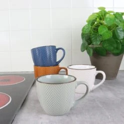 OTIX Koffiekopjes - Met Oor - Set Van 4 - Verschillende Kleuren - Aardewerk - 250 Ml 14 OTIX Koffiekopjes - Met Oor - Set Van 4 - Verschillende Kleuren - Aardewerk - 250 Ml -Bekerwinkel 1200x1200 806