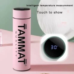 Slimme Thermosfles Met LCD Temperatuur Display - Curver Isolatiefles 0,5 Liter - Dubbelwandige Thermosfles - Thermosbeker - Isoleerfles - Thermoskan - Travel Mug - Bidon Drinkfles - Koffiebeker - Drinkflessen - RVS - Smart Thermos - Metaal -Bekerwinkel 1200x1200 81