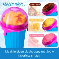 Frozen Magic Slushy Maker - Slush Puppy Maker - IJscrusher - Slush Puppy Beker - Slushy Puppy Maker - Slush Puppy Machine - Slush Maker - Slushy Cup - Tiktok - Bruin 12 Frozen Magic Slushy Maker - Slush Puppy Maker - IJscrusher - Slush Puppy Beker - Slushy Puppy Maker - Slush Puppy Machine - Slush Maker - Slushy Cup - Tiktok - Bruin -Bekerwinkel 1200x1200 812