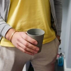 Luxe Herbruikbare Drinkbekers Van In Round – 5 Stuks – Grijs – Plastic / Kunststof – Drinkbeker Voor Volwassenen En Kinderen – Alternatief Voor Wegwerp Bekers – Drink Beker – Limonadeglazen Sapglazen – Camping Servies – Onbreekbare Glazen – Beerpong -Bekerwinkel 1200x1200 821