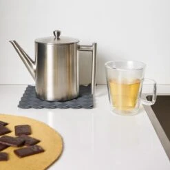 Bredemeijer - Theepot Minuet Cylindre 1,2L Mat Dubbelwandig 18 Bredemeijer - Theepot Minuet Cylindre 1,2L Mat Dubbelwandig -Bekerwinkel 1200x1200 910