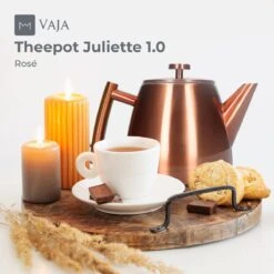 Vaja® Theepot Juliette Rosé Dubbelwandig -Bekerwinkel 1200x1200 966