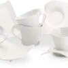 Villeroy & Boch New Wave Cappuccinoset - 8 Delig - Wit -Bekerwinkel 1200x545