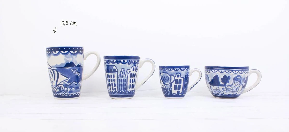 Blond Amsterdam Beker XL Delfts Blond 7 Blond Amsterdam Beker XL Delfts Blond - Afbeelding 5