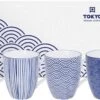 Tokyo Design Studio - Nippon Blue - Set Van 4 Mokken 380 Ml - Verpakt In Luxe Geschenkdoos 2 Tokyo Design Studio - Nippon Blue - Set Van 4 Mokken 380 Ml - Verpakt In Luxe Geschenkdoos -Bekerwinkel 1200x672